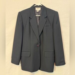 Talbots Elegant Black Blazer
